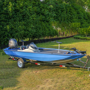 2023 piccola barca da pesca in alluminio saldato di vendita calda con Console laterale in vendita - Product Image 2