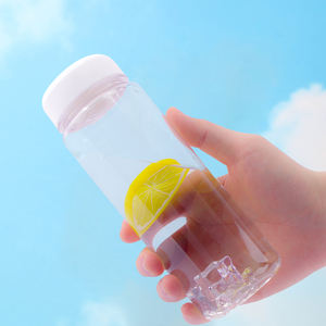 Bouteille d'eau Tritan sans BPA de 16 oz, bouteilles en plastique pour jus, bouteille à large ouverture, <span class=keywords><strong>shaker</strong></span> pour protéines NutritionProtein avec couvercle anti-fuite - Product Image 2