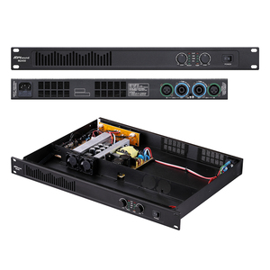Amplificatore Digitale Professionale Serie <span class=keywords><strong>M</strong></span> 2CH 2x350W Classe D Portatile in Metallo Attrezzatura Audio Intelligente Vendita Calda - Product Image 1