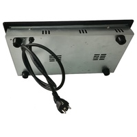 MINI plaque vitrocéramique intégrée prix le plus bas prise BS plaque de cuisson rayonnante verticale deux cuisinière électrique infrarouge