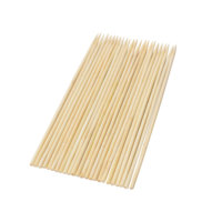 Brochettes en bambou rondes jetables personnalisées pour barbecue 3,0 mm * 15 cm