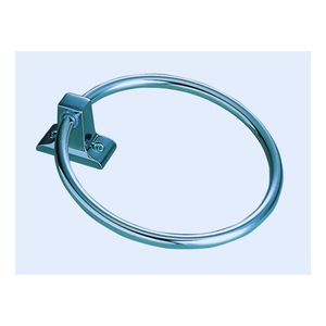 Anillo para Toallas de Aluminio Cromado de Diseño Clásico, Base de Aleación de Zinc, Montaje en Pared, con 1 Año de Garantía, para Baño - Product Image 4