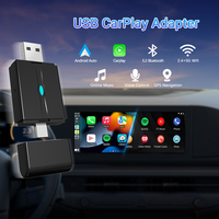 Adaptateur CarPlay sans fil pour iPhone, convertit le filaire en sans fil, taille mini, USB et USB-C