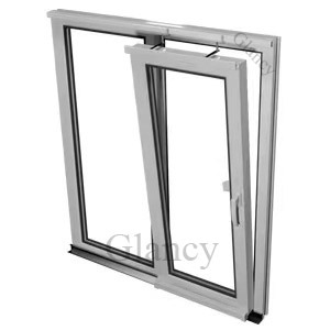 Design chaud moderne norme australienne double <span class=keywords><strong>vitrage</strong></span> pas cher <span class=keywords><strong>petit</strong></span> verre en aluminium fenêtres auvent de fenêtre suspendues - Product Image 3