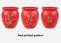 Pots de fleurs en plastique PP robustes en gros avec trou de drainage, décoratifs, durables, au design moderne et attrayant pour une utilisation en intérieur/extérieur dans le jardin