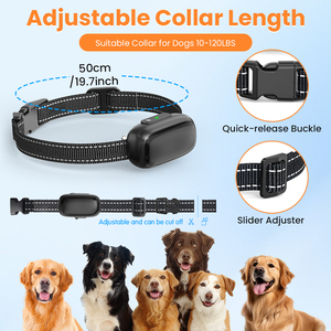 A mazon Hot Seller <span class=keywords><strong>Dog</strong></span> Collares de entrenamiento electrónico Estilo de moda Material plástico para <span class=keywords><strong>Walmart</strong></span> - Product Image 3