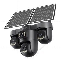 Cámara de Vigilancia Solar PTZ Vstarcam AG623FRB 12MP 4G, Multi Lente 360, Detección Humana por IA, Full HD, IP66 Impermeable, Precio de Fábrica