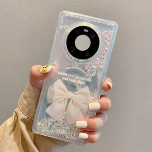 Custodia custodia custodia per telefono cellulare di lusso personalizzata per <span class=keywords><strong>Huawei</strong></span> Mate 30 Mate 40 <span class=keywords><strong>pro</strong></span> <span class=keywords><strong>P40</strong></span> custodia per telefono con Glitter sabbie mobili - Product Image 3