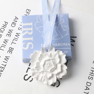 Bán Buôn Treo Xe Tủ Quần Áo Làm Mát Không Khí Hoa Mẫu Đơn Hoa Thơm Gốm Hương Thơm Thạch Cao Nhà Hương Thơm Tinh Dầu Khuếch Tán - Product Image 1