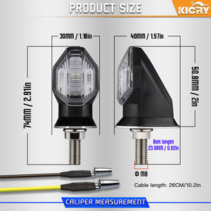 Clignotant de <span class=keywords><strong>moto</strong></span> Clignotant LED miniature - Product Image 4