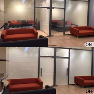 Película de Vidrio Inteligente PDLC Conmutable Eléctricamente para Edificios, Película Inteligente Controlada Eléctricamente - Product Image 6