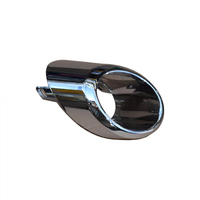 Cache-tuyau d'échappement de pare-chocs arrière gauche F01-2804521NA pour Jetour X70 Série 2020+ Pièces extérieures Remplacement OEM Ajustement parfait Noir