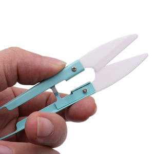 Yangjiang Ceramic Scissors Blue Smooth Edge Tailor Scissors For Sewing And Craft Use - Product Image 1