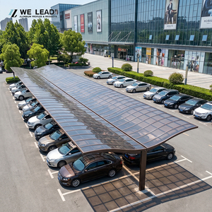 Anti UV Polycarbonate <b>Roof</b> Aluminum Carport Aluminium Carport Metal Carport Durable Carport Shelter Parking <b>Canopy</b> Carport - Product Image 1