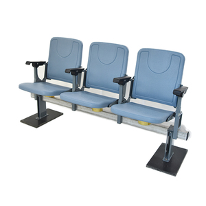 자외선 방지 축구장 플라스틱 표백제 좌석 그랜드 스탠드 좌석 야외 트리뷴 좌석 접이식 CS-ZZY-L - Product Image 1