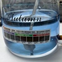 Bande thermométrique LCD réversible 22-53 ° Autocollant indicateur de température pour biberon, étiquette de test de température de l'eau pour lavage nasal