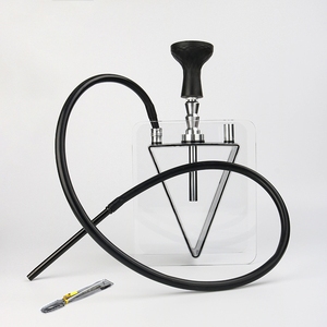 New Simple <b>Cheap</b> Smoking Hot Sale Chicha Wholesale Narguile Shicha <b>Gift</b> <b>Box</b> Acrylic Hookah Modern Mirror Eco-Friendly Durable - Product Image 4