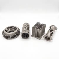 Service d'impression 3D sur mesure de refroidisseurs conformes en métal, échangeurs de chaleur SLM, pièces en alliage d'aluminium et de cuivre