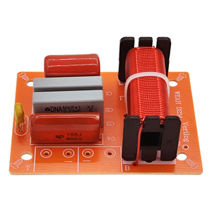 <strong>Passive</strong> Treble Bass Speaker Frequency Divider Audio Crossover 2 Way Network Tweeter Woofer Board 80W High <strong>Low</strong> <strong>Filter</strong> D234 - Product Image 2