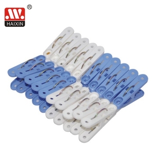 Haixing Vente en gros de pinces <span class=keywords><strong>à</strong></span> <span class=keywords><strong>linge</strong></span> en <span class=keywords><strong>plastique</strong></span> robustes et de clips 20 pièces Pinces <span class=keywords><strong>à</strong></span> <span class=keywords><strong>linge</strong></span> antidérapantes pour le séchage du <span class=keywords><strong>linge</strong></span> 7268 - Product Image 2