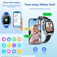 Vente directe d'usine, montre connectée pour enfants 4G, suivi de localisation GPS, SOS, étanche IP67, bracelet en silicone, appels pour enfants, batterie 4 jours