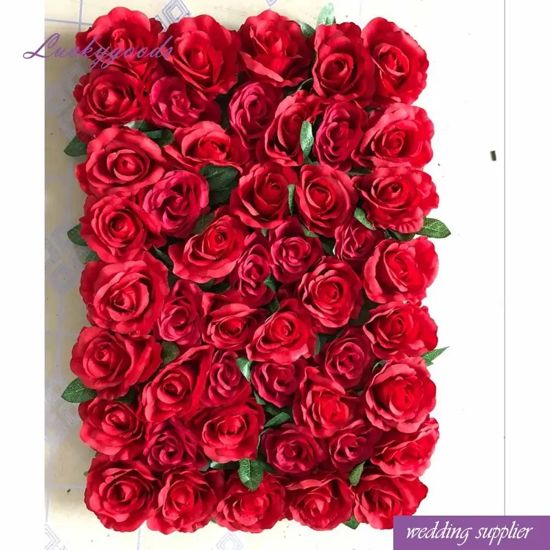 Lg — mur de roses rouges élégantes pour la saint-valentin, émulsion romantique, fond de mur, en soldes