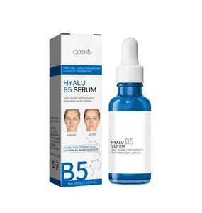 Wholesale Skin Brightening Face Niacinamide Relieve Redness Treatment Private Label Acne Removal Anti Aging Serum Hyalu B5 Serum