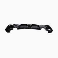 Difusor de Parachoques Trasero Estilo M Sport CS en Negro Brillante ABS para BMW F20 2015 2018
