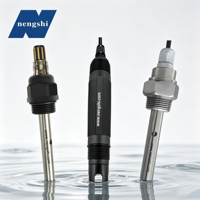 Nengshi Aquakultur EC-Sensor Salzgehaltssonde PPS/316L TDS-Sensor 0-200000us/cm 5% Genauigkeit 0-130°C für Meerwasser-Fischzucht