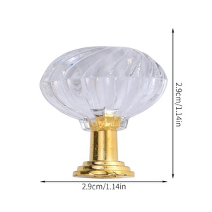 Modern Minimalist <strong>Crystal</strong> Transparent Acrylic Handle for Kitchen Cabinets Dressers Bedroom Living Room Use - Product Image 6