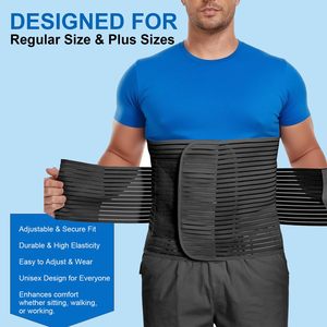 Faja Abdominal Elástica para Hombre y Mujer, Tallas Grandes, Directo de Fábrica, para Hacer Ejercicio, Correr, CrossFit - Product Image 3