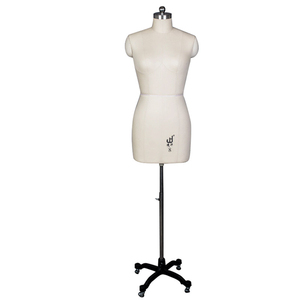 Maniquí de Sastre Económico, Medio Cuerpo Femenino Ajustable, para Confección de Vestidos, Talla Japonesa, para Sastre y Alta Costura - Product Image 3
