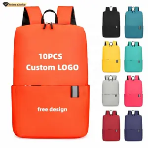 Custom logo cheap school bag backpack big capacity designer girls book bags casual school book bag for kids backpack