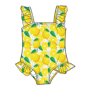 Traje de Baño de Una Pieza para Niñas, Ropa de Playa Linda para Niñas Pequeñas, UPF 50+, Nailon y Elastano, para Piscina y Playa, Venta al por Mayor, Personalizado OEM - Product Image 6