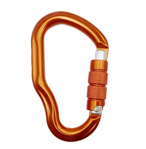 CLIWIZ 25KN Gancho de presión de escalada de aluminio redondo con bloqueo en forma de D de alta resistencia SGM7117TN3 - Product Image 2