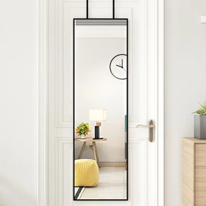 <span class=keywords><strong>Espejo</strong></span> de Cuerpo Entero con Marco de Aleación de Aluminio Dorado Moderno, <span class=keywords><strong>Espejo</strong></span> <span class=keywords><strong>Adhesivo</strong></span> <span class=keywords><strong>para</strong></span> Vestir, Venta al por Mayor de Fábrica - Product Image 1
