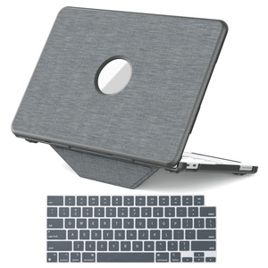 เคสแบบพับได้สำหรับ Macbook <span class=keywords><strong>Air</strong></span> 13 A2337 <span class=keywords><strong>M1</strong></span>เนื้อผ้า A1932 A2179 TPU ฝาครอบป้องกันแป้นพิมพ์ PC - Product Image 6