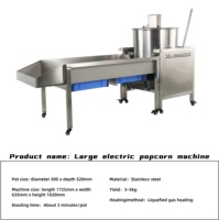Nouvelle machine à pop-corn au gaz 4oz pour usage domestique, idéale pour les boulangeries, économique et pour des pop-corn frais tous les jours