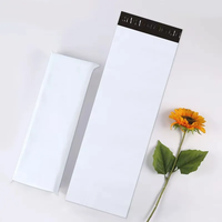 Sac d'expédition rectangulaire long et épais personnalisé en gros, sac d'expédition étanche en polyéthylène étroit pour tapis de yoga et papier peint