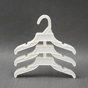 Shop Cheap Custom Logo Plastic Children Clothes <strong>Multi</strong> Layer <strong>Hanger</strong> - Product Image 3