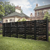 Panneaux décoratifs extérieurs en aluminium découpés au laser, style australien, pour clôtures de jardin, terrasses, pergolas et écrans d'intimité