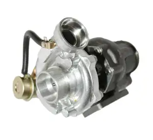 Turbocompresseur hybride T3, avec soupape de décharge interne 0.42 A/R, chaud 0.48 A/R, 2.5 pouces, bande V universelle, convient à toutes les voitures et camions