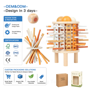 Juego <span class=keywords><strong>de</strong></span> <span class=keywords><strong>Mesa</strong></span> <span class=keywords><strong>de</strong></span> Madera Personalizado OEM, Palitos y Dados para Contar, Matemáticas, Montessori, Motricidad Fina, Educativo, Regalo Familiar para Niños, Certificaciones CPC, CE, BSCI, Venta al Por Mayor - Product Image 1