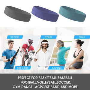 عصابة رأس ومعصم رياضية جديدة من النايلون، ناعمة ورقيقة وسريعة الجفاف وخفيفة الوزن ومتينة للاستخدام المنزلي والخارجي - Product Image 4