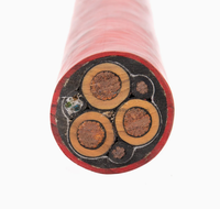 25mm2 35mm2 Type 41 Type 61 61A 61b Ecc Isolation Epr en cuivre flexible avec fil de terre Câble minier industriel