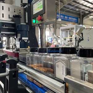 Chai nhựa bốn bánh cọ xát và đóng nắp máy nắp chai niêm phong máy - Product Image 6