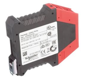 Relé de Seguridad Miniatura XPSAC5121 de 24V CA, Sin Monitoreo, para Parada de Emergencia, Epoxi, PL E/Categoría 4, 6A, 50/60Hz - Product Image 5