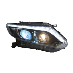 Pour Nissan x-trail 2014-2016 assemblage de phares automatiques mise à niveau LED Streamer projecteur de scintillement <span class=keywords><strong>2</strong></span> accessoires de lentille lampes avant de voiture - Product Image 1