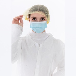 Xzb dùng một lần bouffant Mũ 21inch tóc <span class=keywords><strong>Net</strong></span>, bụi đàn hồi <span class=keywords><strong>cap</strong></span> bếp Head Cover phẫu thuật y tế không dệt mũ - Product Image 6