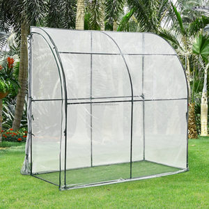 Invernadero Portátil para Jardín al Aire Libre con Techo Arqueado y Cubierta Transparente, Fácil de Montar y Ecológico, Marca HUGELEAF - Product Image 6